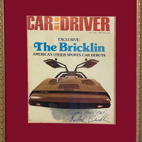 Bricklin Car Driver Box